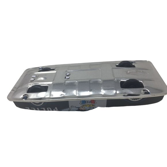 Vintage Japanese Tin Police Car Toy - Great Shape and Retro Style - Picture 6 of 8